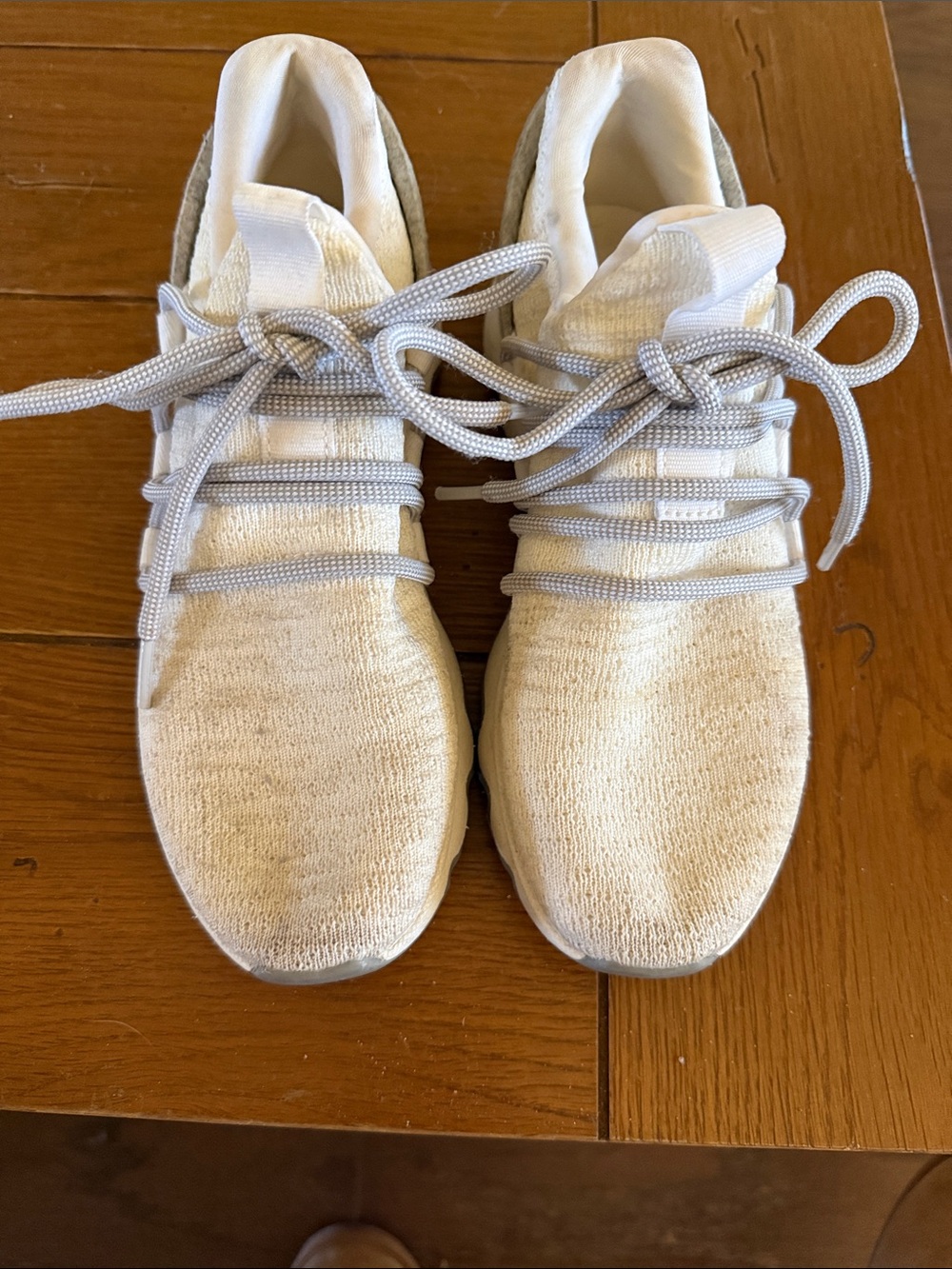 Sorel Women's Cream White Knit Sneakers